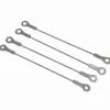 Terminal Prensado para Cabo de Aço Olhal de Peixe em Aço Inoxidável Equipamento de Linga de Carga Sling de Segurança Proteção de Levantamento Cabo de Aço Fixo