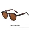 Gafas de Sol con Remaches de Fábrica en Stock Protección UV Gafas de Sol Moda Gafas de Sol con Pin de Acetato Gafas de Sol para Mujer