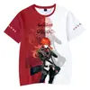 2024 Nuevo Fabricantes Transfronterizo Camiseta 3D Casual para Hombre Manga Corta Camiseta Estampada 3D Original God