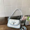 Comercio Exterior Bolsos de Mujer de Nicho 2026 Nueva Moda de Verano Bolso Cruzado con un Toque de Lujo, Bolso Cruzado de Hombro, Bolso Cuadrado Pequeño de Axila