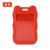 Portatarjetas vertical para gafete de trabajo, pase de autobús, tarjeta de control de acceso, cordón para identificación, gafete de trabajo con logo impreso, credencial de estudiante, tarjeta de campus