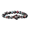 Joias Cruzadas Europeias e Americanas para Homens e Mulheres Pulseira de Turquesa Camuflada Joia de Mão Nicho Pulseira Cor de Tartaruga Marinha Atacado