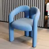 Silla de Lujo Ligero, Salón de Belleza Minimalista Moderno, Tienda de Ropa, Sala de Estar para una Persona, Juego de Mesa y Sillas para Reuniones, Área de Descanso, Sofá de Recepción