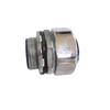 Conector de Mangueira de Metal Estilo Britânico Padrão Nacional, Virola de Três Colunas, Conector de Caixa Tipo Terminal Dpj, Conector de Rosca Externa de Tubo Pele de Cobra Revestido de Plástico