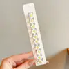Pinza para el Cabello con Flores Marinas Estilo Nuevo 2026 para Mujer, Pinza Lateral de Alta Gama, Pinza para el Pelo Exquisita Estilo Vacaciones para Niña, Accesorio para el Cabello