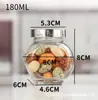 En stock 50ml-750ml botella de miel de tambor plano botella de caramelo frasco de almacenamiento sellado de vidrio botella de té perfumado botella de caramelo para bodas