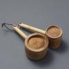 Cuchara Grande Natural de Bambú Ahorradora de Agua Cuchara de Bambú Cuchara para Agua Cuchara de Agua de Bambú a la Antigua Cucharadita Cuchara para Agua Nanzhu Accesorios para Ceremonia del Té