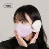 Mascarilla para los oídos de invierno, de una sola pieza, gruesa, cálida, resistente al viento, tridimensional, con diseño de nube, para mujer