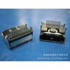 Conector HDMI de suministro, base de 19 pines, 90 grados, doble fila de pines, placa de 4 pines.