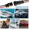 Conector Automotriz 2P Conector Impermeable Terminal de Bloque Terminal de Enchufe de Empalme Macho y Hembra Accesorios Universales para Arnés de Cableado Venta al por Mayor
