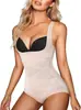 Ropa interior moldeadora de una pieza, con soporte para el pecho de malla transpirable, push-up, control de abdomen, pantalones moldeadores de cintura y cadera, transfronteriza