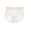 Pantaletas de mujer 10A antibacterianas de Lyocell con estampado floral, de cintura media, sin costuras, suaves, transpirables, de seda de morera, con triángulo de entrepierna extendida