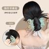 Peluca de Moño Redondo para Mujer, Fácil de Usar, Aumenta el Volumen del Cabello, Moño Bajo Natural, Pinza para el Cabello, Moño de Peluca Esponjoso en la Parte Posterior de la Cabeza