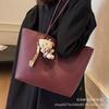 Textura de Alta Qualidade, Bolsa Grande Fashion e Versátil para Mulheres, Nova Bolsa de Ombro Retro Tendência 2026, Bolsa Tote de Grande Capacidade para o Dia a Dia
