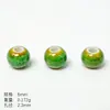 Pulseira Colar de Contas Cerâmicas com Esmalte de Flor Estilo Chinês Contas Soltas Acessórios para Joias DIY Materiais Pulseiras Feitas à Mão Contas Contas