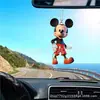 Decoración Navideña Colgante de Árbol de Navidad Acrílico Creativo de Mickey Colgante Decoración para el Hogar de Navidad Espejo Retrovisor de Coche