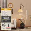Luminária de Piso Vintage Estilo Francês para Sala de Estar, Lateral de Sofá, Cabeceira de Quarto, Iluminação Decorativa de Ambiente Retrô