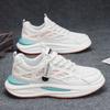Sapatos de Verão Masculinos Novos Sapatos de Malha Respirável Sapatos Esportivos Versáteis e da Moda Masculina Tênis Casuais Sapatos de Pai