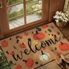 Tapetes Decorativos de Otoño para Acción de Gracias de Venta Caliente en Temu, Tapetes para Puerta de Entrada, Dormitorio Resistente a las Manchas, Entrega Lista Hechos