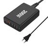Carregador PD de nitreto de gálio 200W transfronteiriço Quente Carregador de Mesa Multiportas 200W 4C2A carga direta de nitreto de gálio