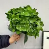 Flores Artificiales, Ramo de Hortensias de 5 Cabezas, Verano Interminable, 27 Piezas, Materiales Florales para Decoración de Bodas y Hogar, Flores de Cinco Cabezas