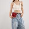 Estilo Coreano Verano Nuevo Bolso Cruzado Pequeño Bolso Mini de Silla de Montar con Cadena de Sensación de Alta Gama para Niña Bolso de Moda para Mujer