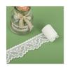 Encaje elástico de nailon de 3 cm, encaje para vestido de novia, accesorios de encaje, fábrica en stock