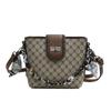 Bolso de Mano para Mujer Transfronterizo Nueva Moda Estampado con Letras Bolso Cubo Textura de Alta Gama Retro Bolso de Hombro Cruzado