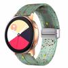 Adecuado para 18 mm, 20 mm, 22 mm Ranura Universal Hebilla Magnética Plegable Correa de Reloj de Silicona 18/19/20/22 Hebilla Magnética