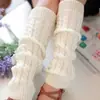 Calcetines de capas estilo Harajuku para mujer para otoño e invierno, calcetines JK cálidos, calcetines japoneses hasta la pantorrilla, moldeadores de piernas, botas de nieve de invierno