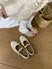 Zapatos Mary Jane Estilo Nuevo Primavera 2026 Punta Redonda Retro Plisados Bloques de Color Bailarinas con Hebilla para Mujer