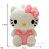 Llavero Colgante de Gato KT 3D de Dibujos Animados Lindo Hello Kitty Exquisito Adorno para Llavero de Coche Pequeña Figura