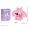 Superventas Transfronterizos Celebridad de Internet Caja Sorpresa Partículas Micro Dragón Bola Dibujo Animado Bloques de Construcción Juguetes para Niños Ensamblaje en Caja Pequeña Venta al por Mayor