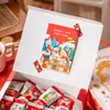 Cartão de felicitações de Natal escrito à mão acessórios para embalagem de biscoito bolo doce flor presente cartão DIY