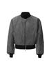 Chaqueta informal de béisbol con cuello de béisbol, diseño de nicho, de doble cara, para hombre, primavera y otoño, nueva chaqueta informal corta y holgada de marca de moda.