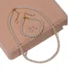 Collar de Perlas Shijia Estilo Coreano Calidad Shijia Cuentas Pequeñas de Arroz para Mujer Cadena para Clavícula Joyería Atmosférica de Gama Alta
