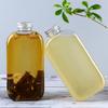 Tapa de aluminio de grado alimenticio botella plana de plástico para té de leche 300ml, 350ml bebida fría de burbujas Jiang Xiaobai con personalización de botella