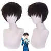 [Tongchuan] Guerrero Evangélico del Nuevo Siglo EVA Ge Cheng Miri cosplay Peluca Cabello Rizado Morado