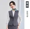 Traje Profesional de Chaleco para Mujer Estilo Primavera y Otoño Asistente de Belleza Recepción de Hotel Asistente de Ventas de Joyería Uniforme de Trabajo
