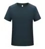Comodidad al Aire Libre Nuevo Producto Sensación de Nube Algodón Transpirable Silueta de Hielo Camiseta de Cuello Redondo, Tela de 200g, Transpirable y Absorbente de Sudor para Verano