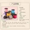Cuerda de cuero de terciopelo coreano color café claro accesorios para joyería hechos a mano diy cuerda trenzada terciopelo de doble cara cuerda de gamuza cuerda de piel de vaca al por mayor