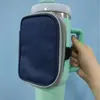 Funda para Vaso de Agua Simple Moderna Antideslizante Funda para Vaso Impermeable Portátil Funda para Vaso de Hielo Cordón Elástico Aislamiento Funda para Vaso Yama