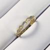 Anillo de hueso de serpiente con circonita fritillaria blanca natural para mujer, joyería ligera de lujo de alta gama, venta transfronteriza, anillo de dedo estilo T Home Ins