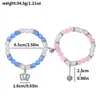 Pulsera de Bruja Malvada de Dibujos Animados y Anime Europeo y Americano Transfronteriza Pulsera de Ojo de Gato con Cuentas Joyería de Amistad Regalo Venta al por Mayor