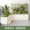 Macetero de Acero Inoxidable para Exteriores, Soporte de Flores de Hierro Forjado, Maceta de Pie Estilo Minimalista Moderno Específica para Balcón para Flores de Jardín