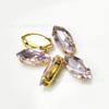 Diamante de Cristal al por Mayor Ojo de Caballo Punta Fondo Pedrería Fondo Dorado Garra Cosido a Mano Diamante DIY Ropa Zapatos Bolso Accesorios de Joyería