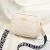 2025 Bolso Nuevo de Hilo Bordado Moda Bolso para Cámara Correa Ancha para el Hombro Bolso Cruzado Simple de un Solo Hombro Bolso para Mujer Dropshipping
