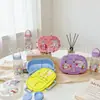 Novo Conjunto de Marmita e Garrafa de Água Infantil Desenho Animado Plástico Compartimento de Almoço Caixa Bento Portátil Marmita Selada