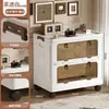 Caixa Organizadora de Roupas Uso Doméstico Grande Capacidade Caixa Organizadora com Tampa Flip-Top Brinquedos Roupas Colchas Organizador Armário Organizador Dobrável