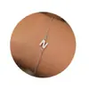 Pulsera de Letras Nueva Transfronteriza de Amazon, Moderna, Fina y Elegante, Joyería de Mano Versátil para Mujeres, Uso Diario y Fiestas